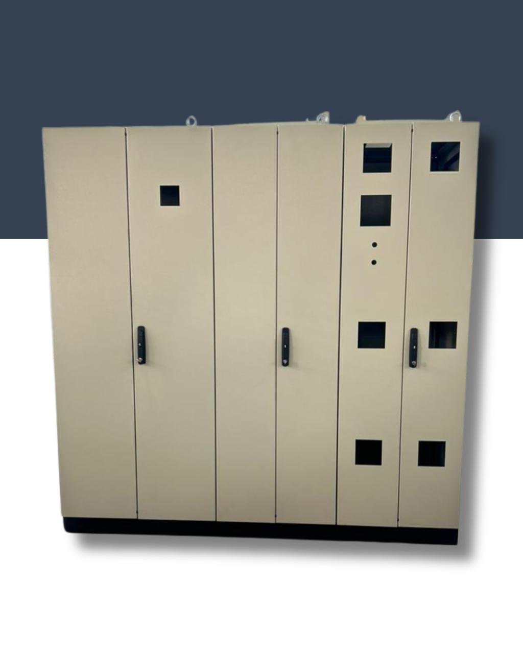 Painel em aço carbono