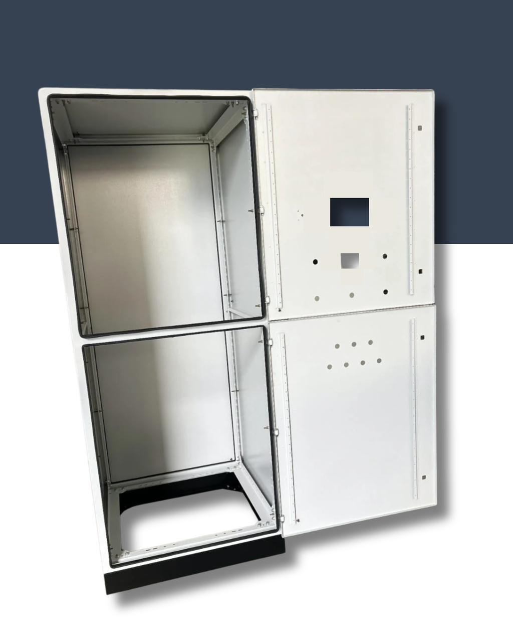 Painel em aço carbono