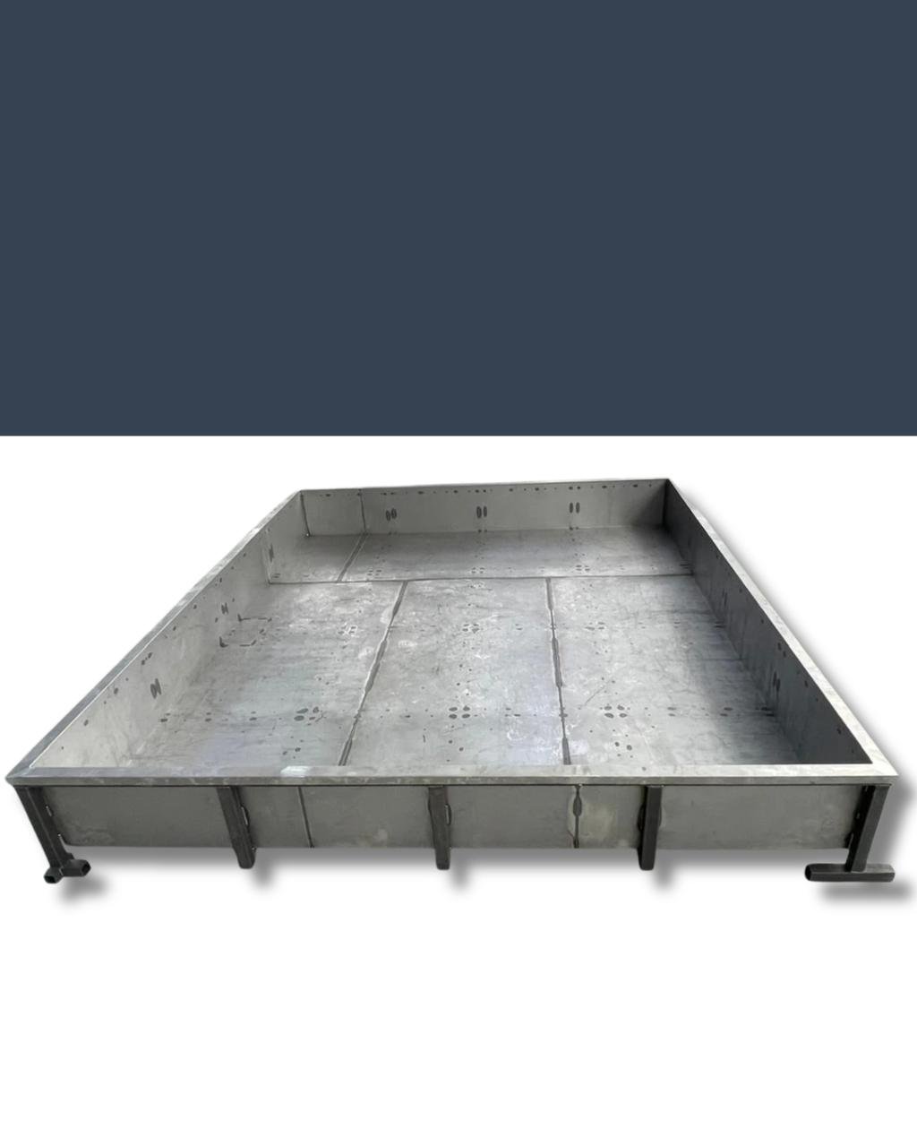 Tanque de contensão em aço inox