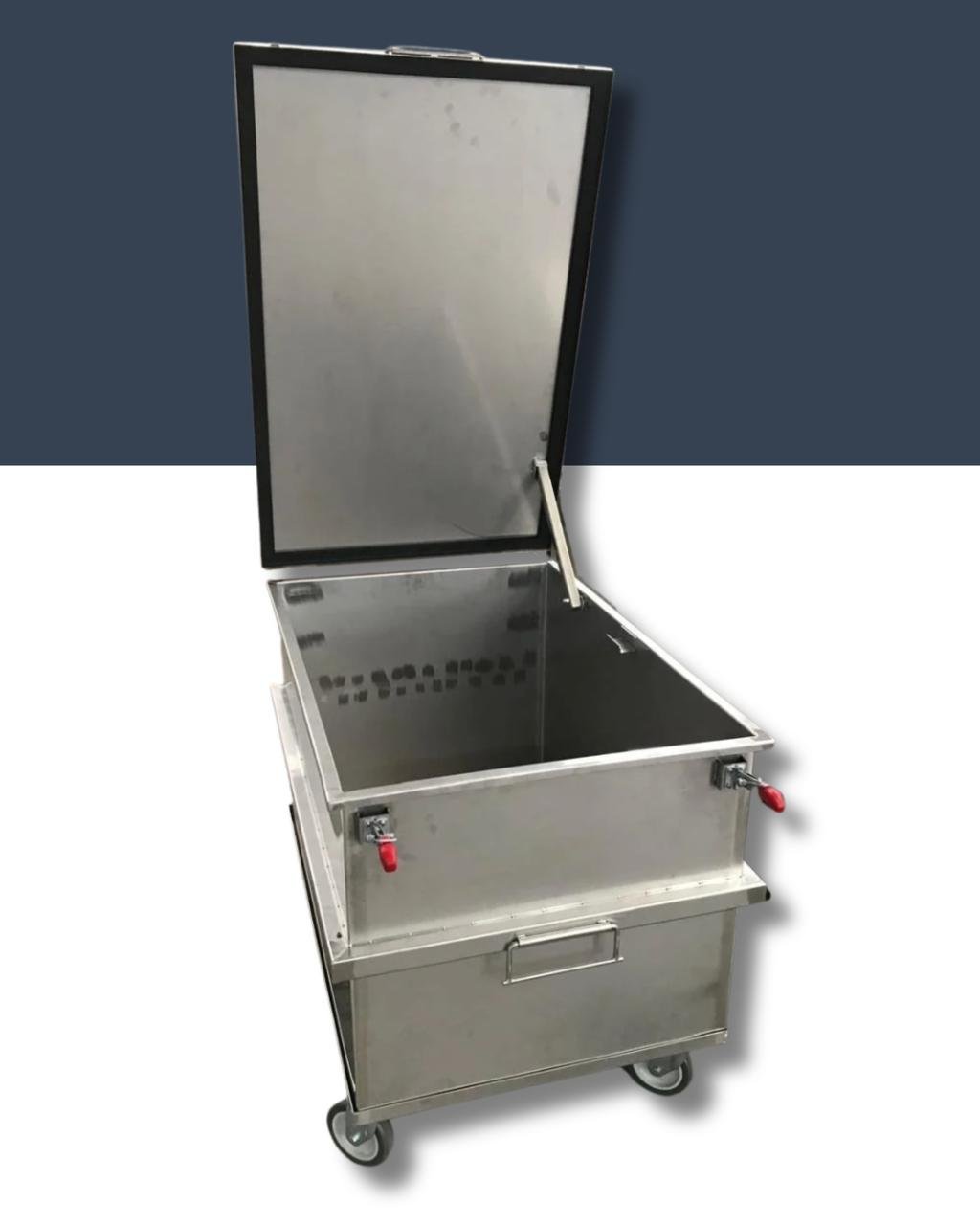 Tanque em aço inox 316L